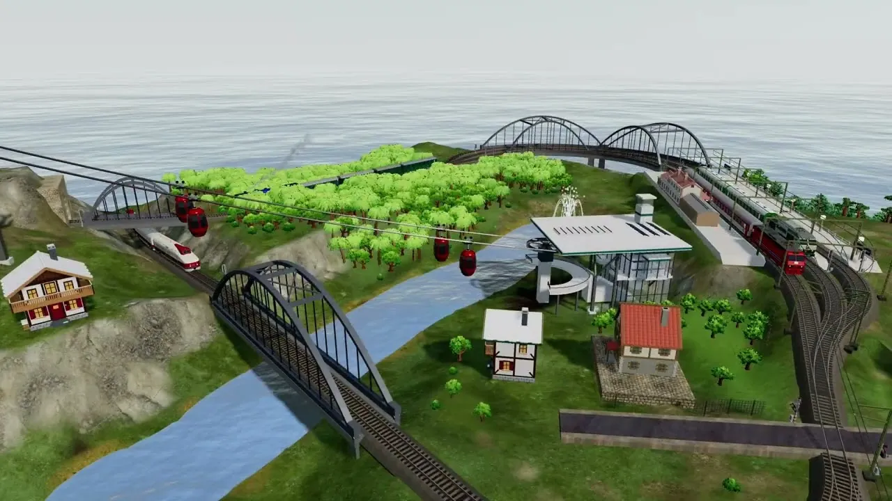 Rail Island on YouTube